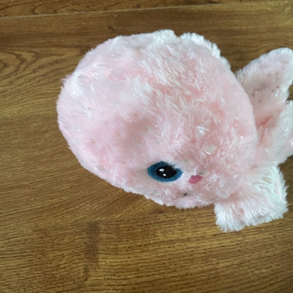 pink octopus stuffed figure plush - Picture 3 of 4